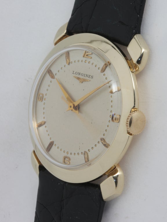 longines gold watch