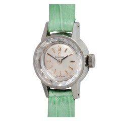 Omega Lady
s Stainless Steel Wristwatch circa 1960s