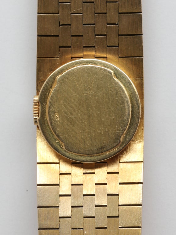 Rolex Lady's Yellow Gold Bracelet Watch circa 1960s 3