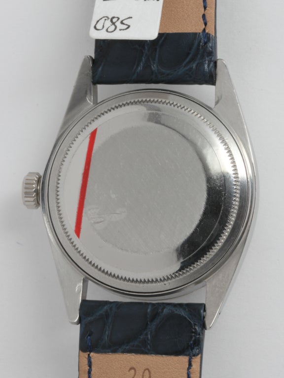 Men's Rolex Stainless Steel Datejust Wristwatch circa 1968