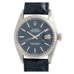 Vintage Rolex Stainless Steel Datejust Wristwatch circa 1968