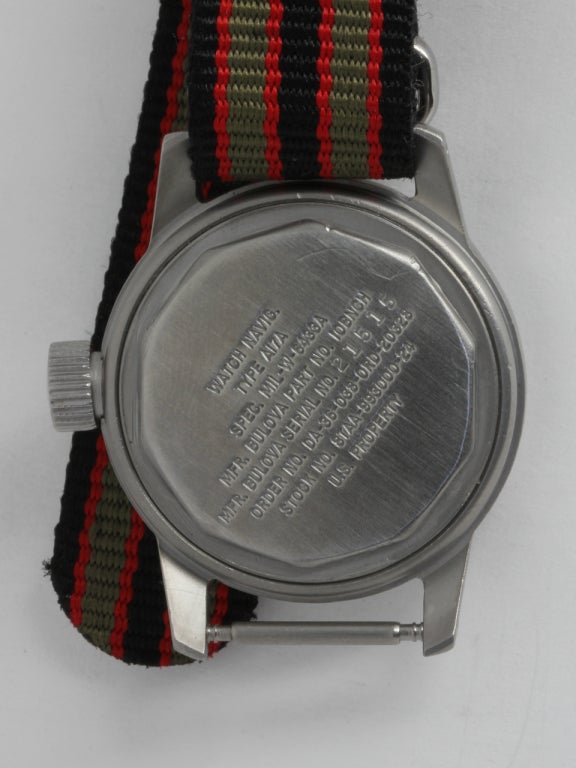 vintage bulova military watch