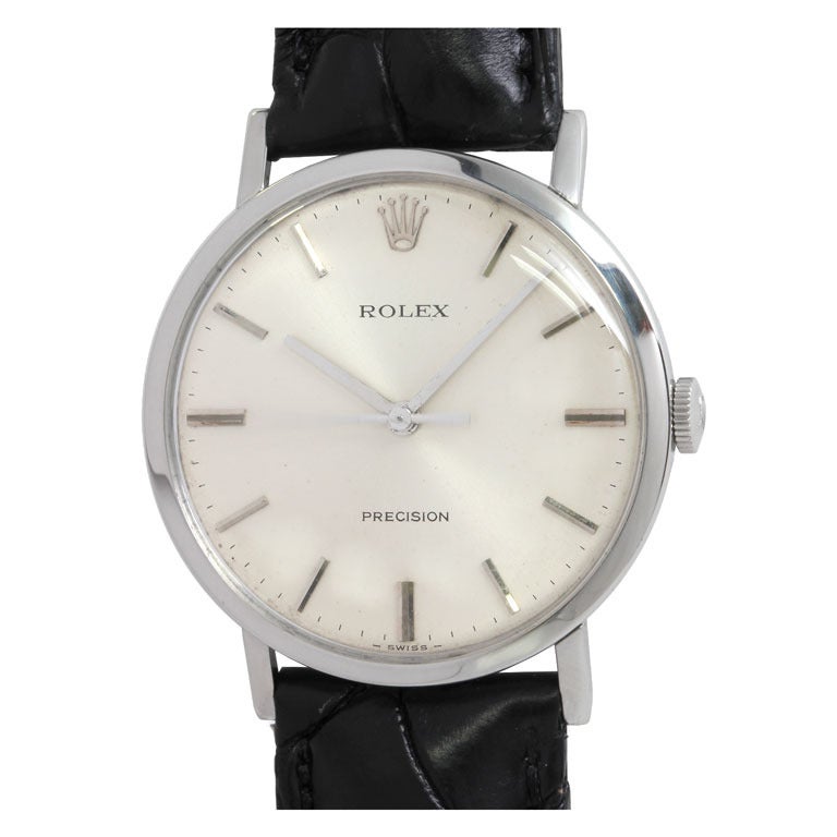 Rolex Stainless Steel Wristwatch circa 1960s