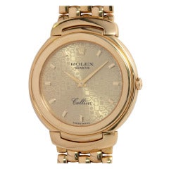 Rolex Yellow Gold Cellini Bracelet Watch circa 1993