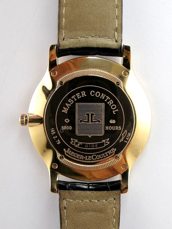 Jaeger LeCoultre Master Control Ultra-thin ref#145.2.79 c. 2002 1