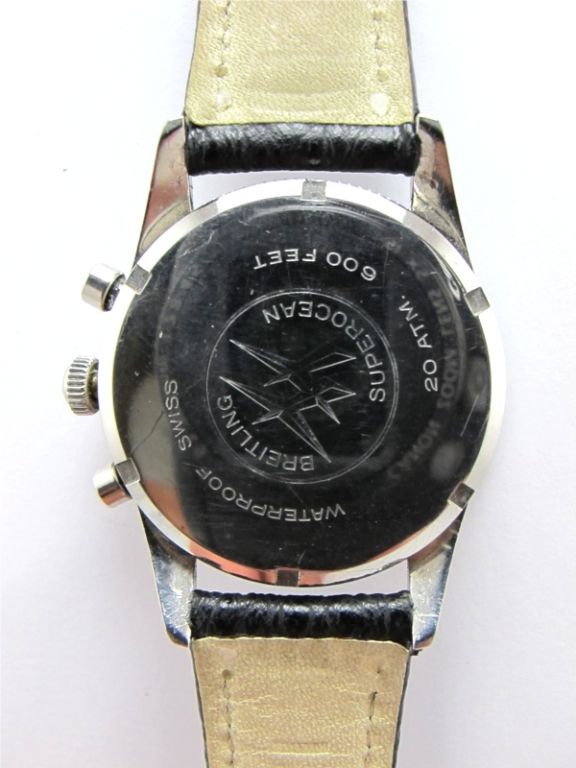 Women's or Men's Breitling Superocean Chronograph ref. 2005 c. 1965