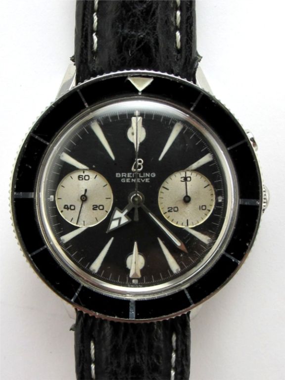 Vintage Breitling Superocean chronograph c. 1960s.