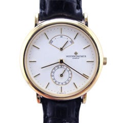 Vacheron & Constantin 18K YG Power Reserve Les Historique 1993