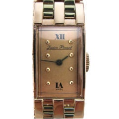 Lucien Piccard 14K 2 tone Pink & Green gold circa 1940's