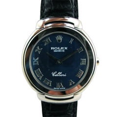 Rolex 18K WG Cellini ref #5330 Wristwatch 36mm