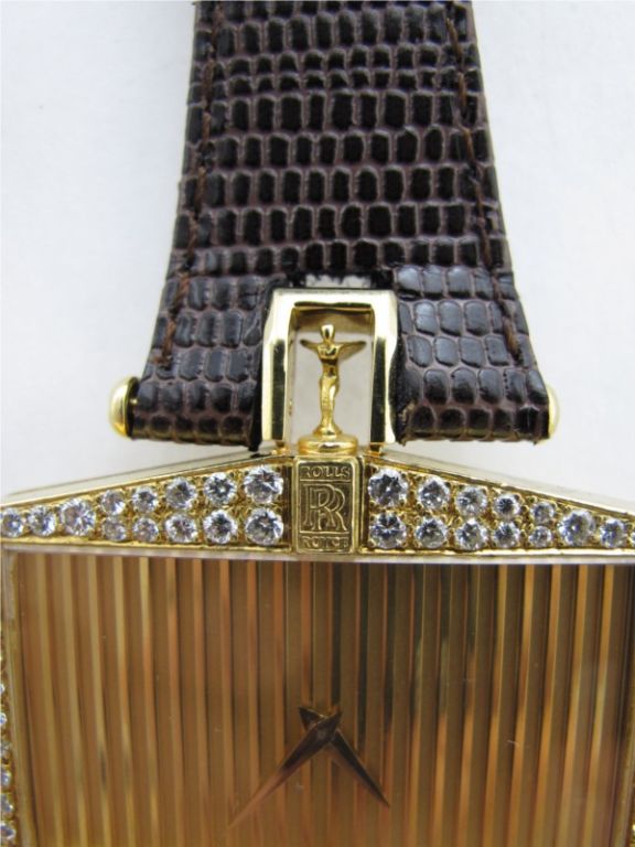 Women's Corum Rolls Royce Grill 18K Man's Watch c. 1985