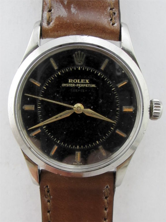 Rare Rolex SS Oyster Perpetual 