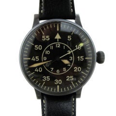 Laco (Lacher & Co) Type 2 dial B-Uhr German WWII Luftwaffe