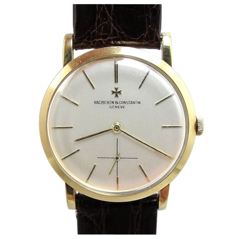 Vacheron Constantin 18K Yellow Gold dress model circa 1960s