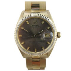 Rolex 18K Yellow Gold Oyster Perpetual Date ref 1500