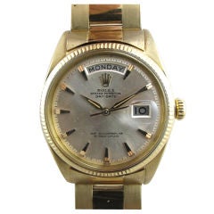 Vintage Rolex 18K Yellow Gold Day-Date Presidential ref. 1803 c. 1961