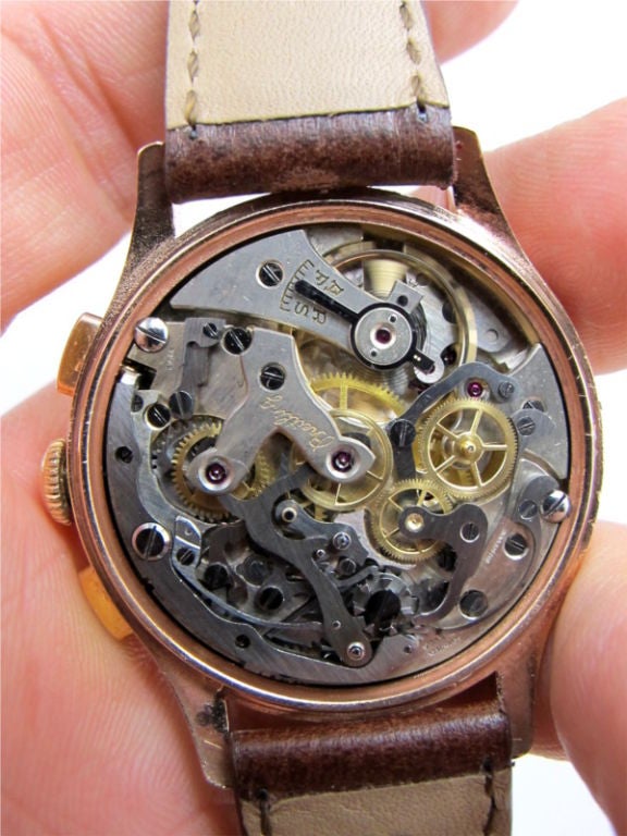Breitling 18K PG Chronomat Chrongraph Ref. 769 ca. 1940er Jahre für Damen oder Herren