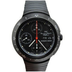 IWC for Porsche Design ref. 3701 Aluminum chronograph c. 1980