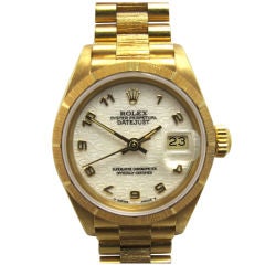 Rolex  Gold Lady President ref 69278 circa 1988