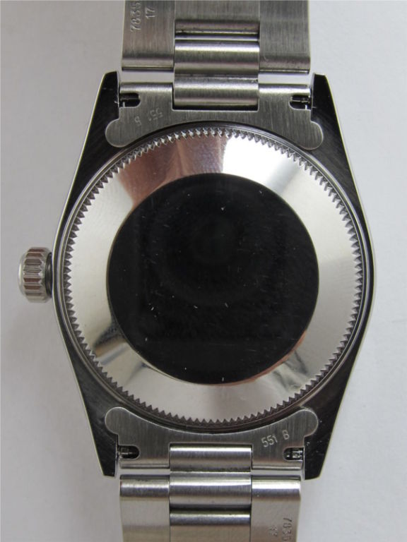 Women's or Men's Rolex Steel midsize Datejust ref #78240 c. 2002