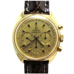 Omega Gold Seamaster chronograph ref 145.016 c.1969