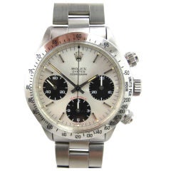 Rolex Steel Daytona Ref. 6265 w/Screw-Down Pushers Rare!