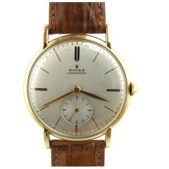 Rolex Gold Dress Model circa 1950
s