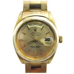Rolex Gold "President" Day Date ref 1803 circa 1980s