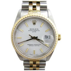 Rolex Gold/Steel Oyster Perpetual Date c. 2000's