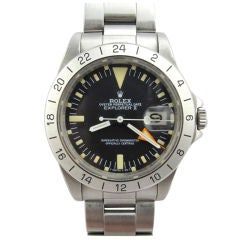 Rolex Steel Explorer II ref. 1655 Orange Hand c. 1973 "McQueen"