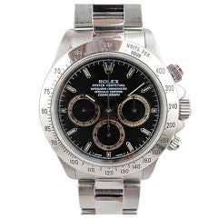 Rolex Daytona ref 16520 W2 serial c. 1995 "Patrizzi" model