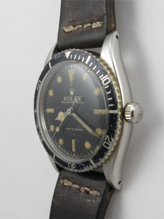 Rolex SS Turnograph ref 6202 serial# 950, xxx circa 1953