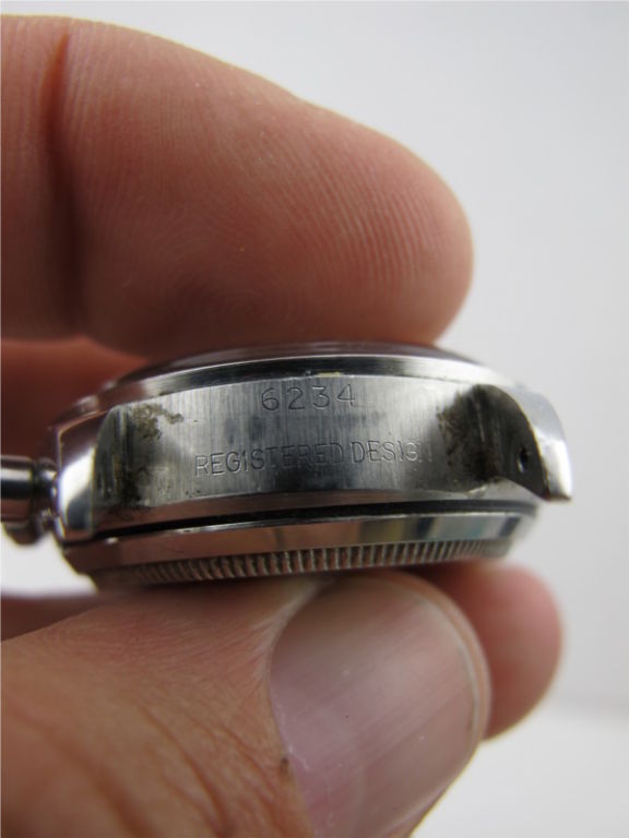 Rolex Steel ref 6234 Antimagnetic Chronograph circa 1957 1