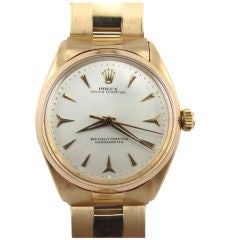 Rolex Pink Gold Oyster Perpetual ref. 6565 circa 1959