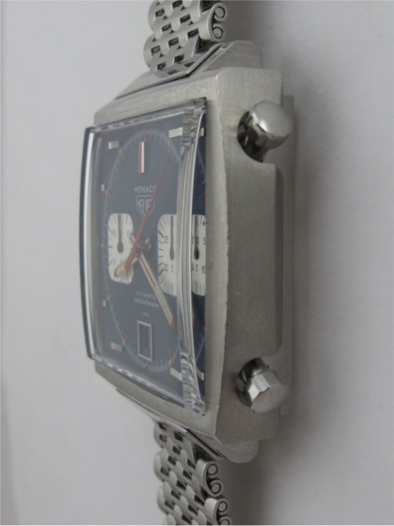 Heuer Monaco Steve McQueen ref 1133b circa 1970