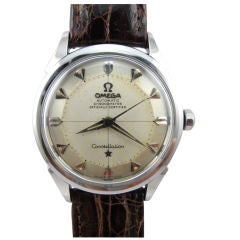 Vintage OMEGA Steel Constellation Chronometer circa 1950's