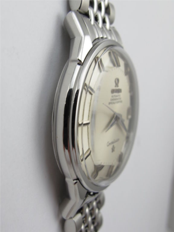 Women's or Men's OMEGA Steel Constellation with Date Circa 1965