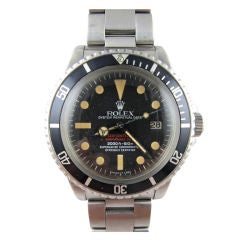 Vintage Rolex Steel Double Red Seadweller ref 1665 circa 1978