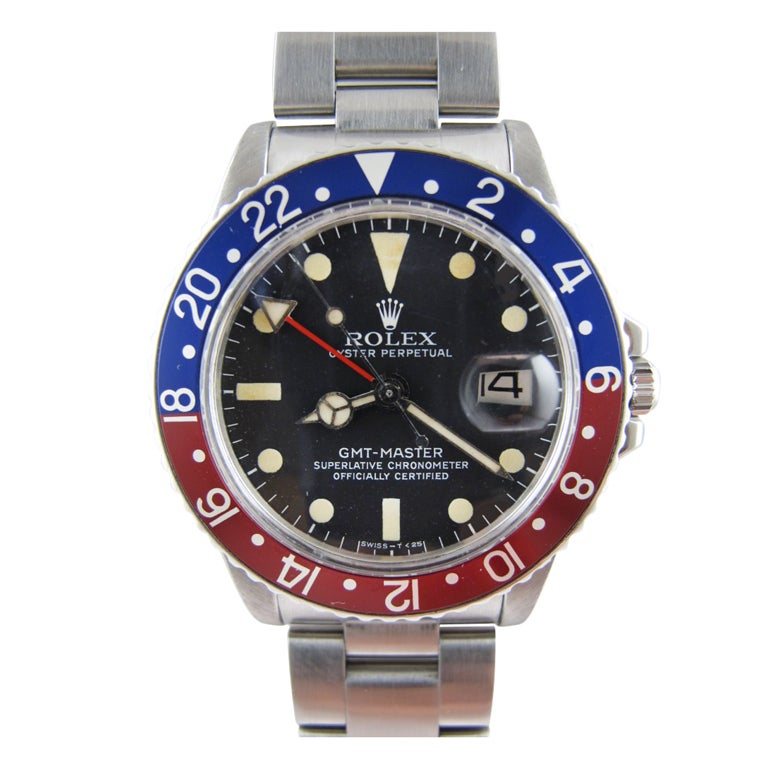 ROLEX Steel Gmt-Master ref. 1675 circa 1970/71