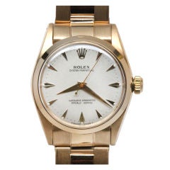 Vintage Rolex Gold Oyster Perpetual Date ref.6548 circa 1958
