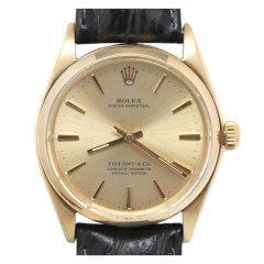 Rolex Gold Oyster Perpetual ref. 1500 circa 1970's
