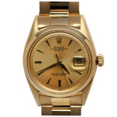 Rolex Gold Datejust ref. 1601 c1962