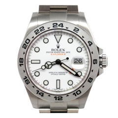 ROLEX Steel Explorer II ref 216570 New 42mm Version