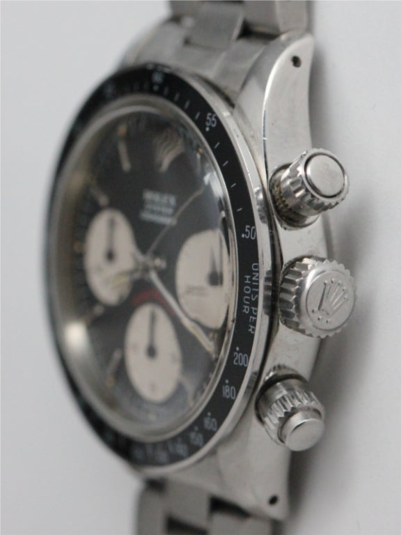 Rolex Steel Cosmograph Daytona ref# 6263 circa 1978