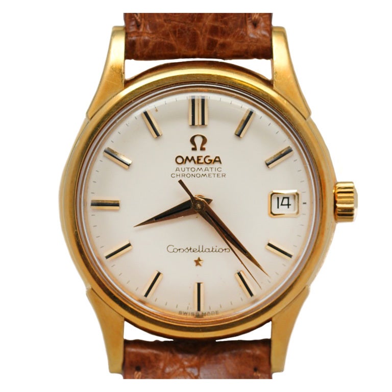 Omega Gold Constellation with Date circa 1961