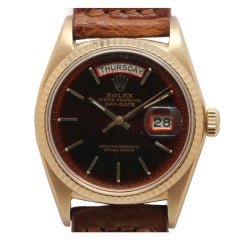 Rolex Yellow Gold Day-Date Wristwatch ref 1803  circa 1968