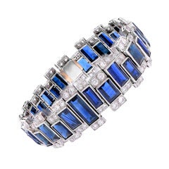 Sapphire and Diamond Bracelet 2