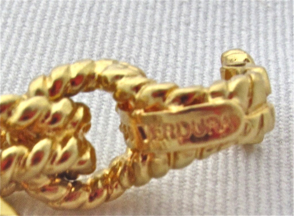 Verdura Maltese Cross Charm Bracelet In Excellent Condition In New York, NY