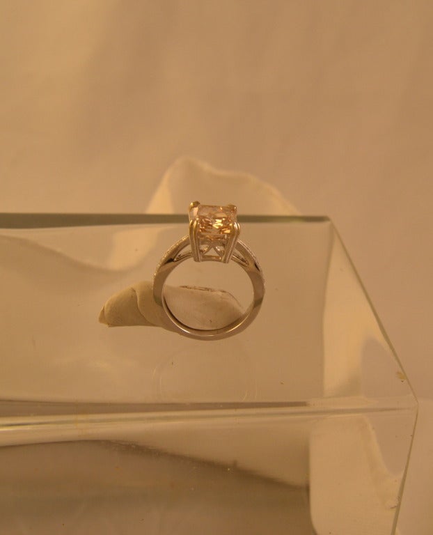 Contemporary Unusual, Fancy-Brown Yellow Diamond Ring