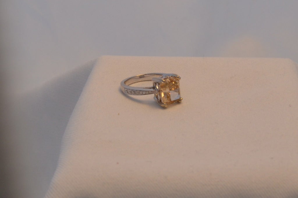 Women's Unusual, Fancy-Brown Yellow Diamond Ring